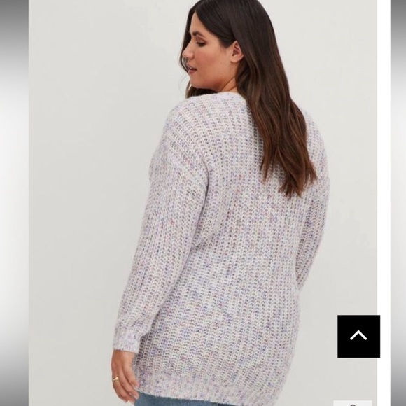 Torrid v neck sweater 1 - Picture 2 of 8